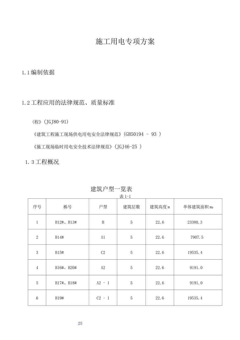 施工用电专项方案2_第1页