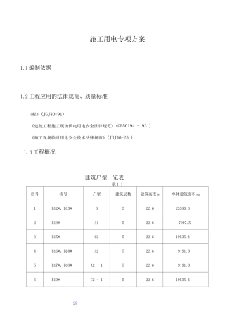施工用电专项方案2
