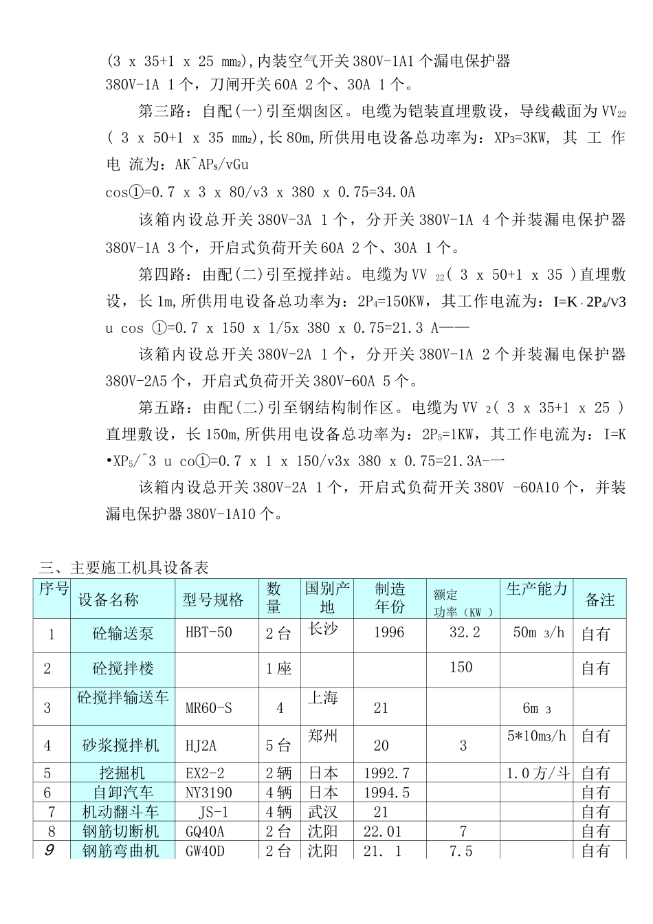 施工用电设计方案_第3页