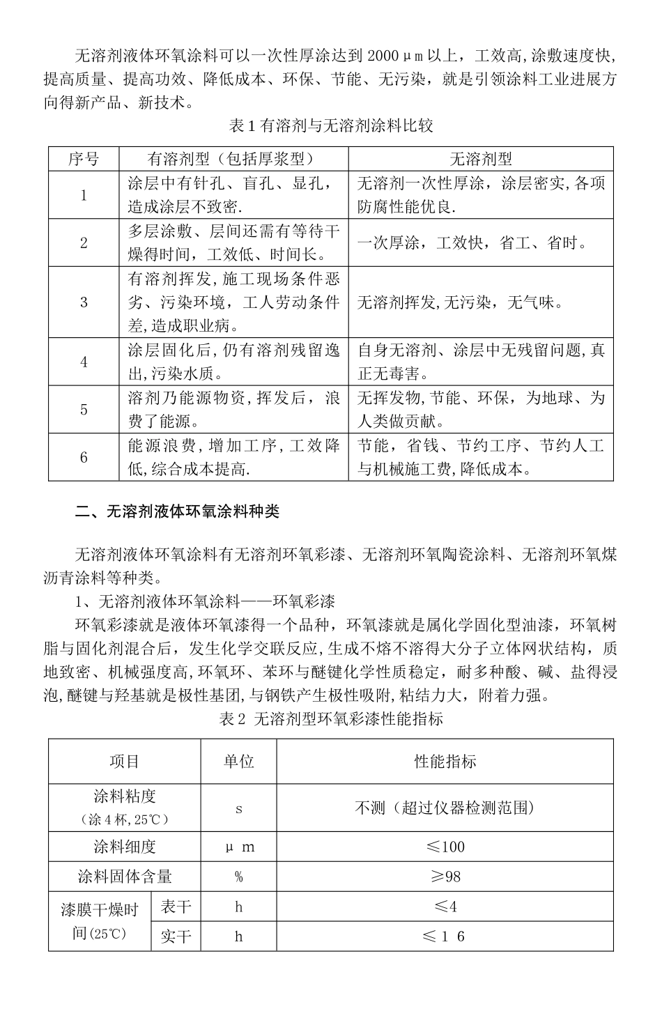 无溶剂液体环氧防腐涂料及其应用_第2页