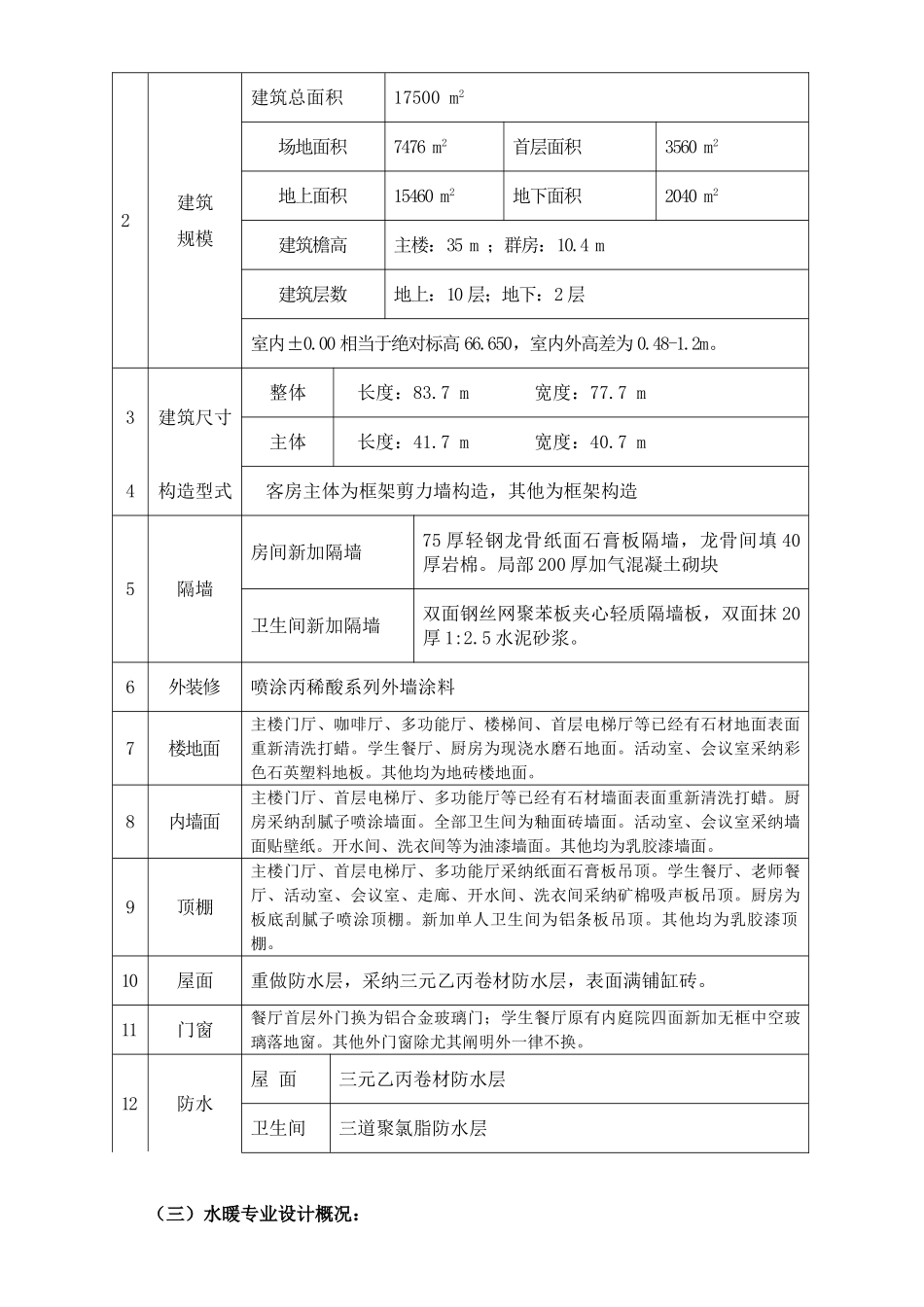 旧楼房改造工程施工组织设计_第3页