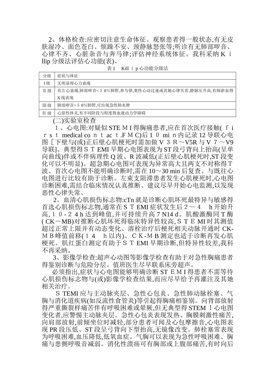 昌乐县人民医院心内科疾病诊疗规范_第2页
