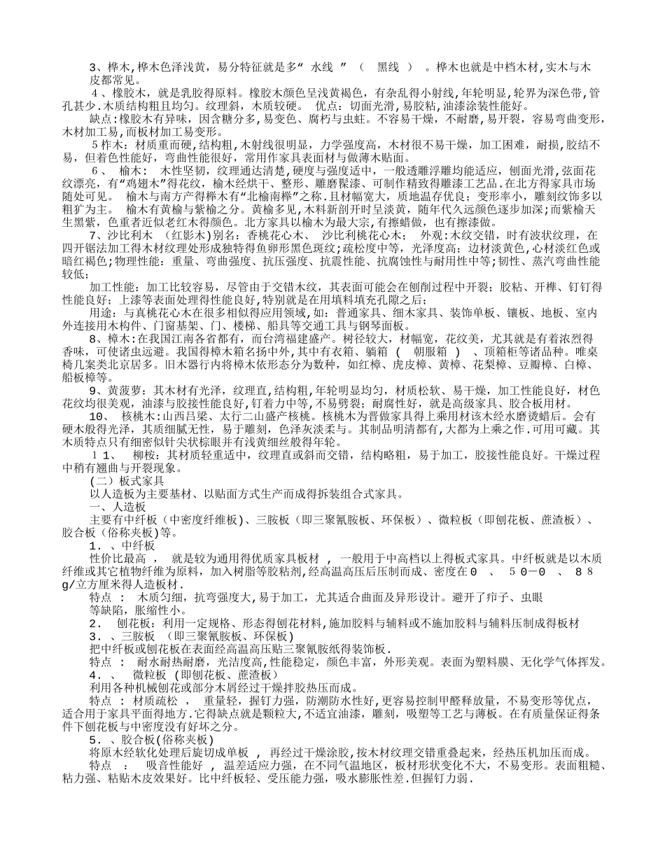 明清家具调研报告_第3页