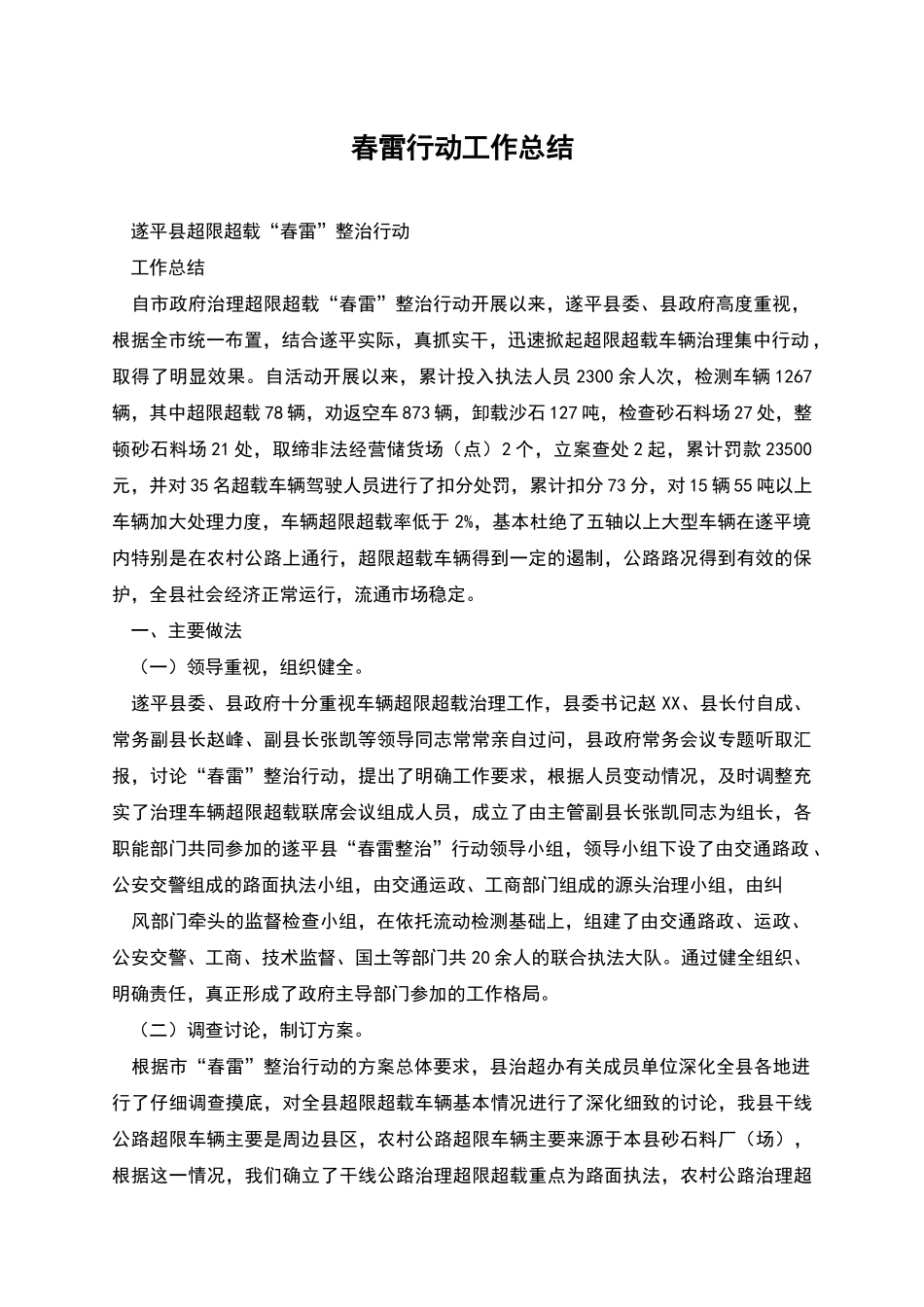 春雷行动工作总结_第1页