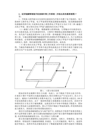 智能手机指南针的工作原理