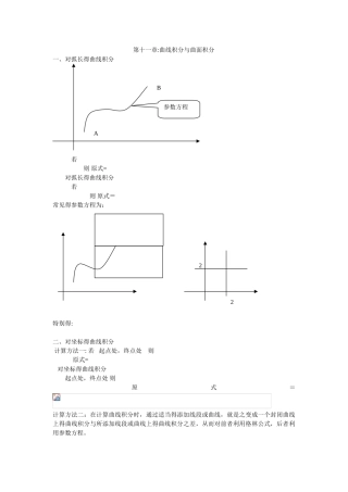 曲线积分与曲面积分总结