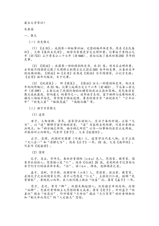 最全文学常识
