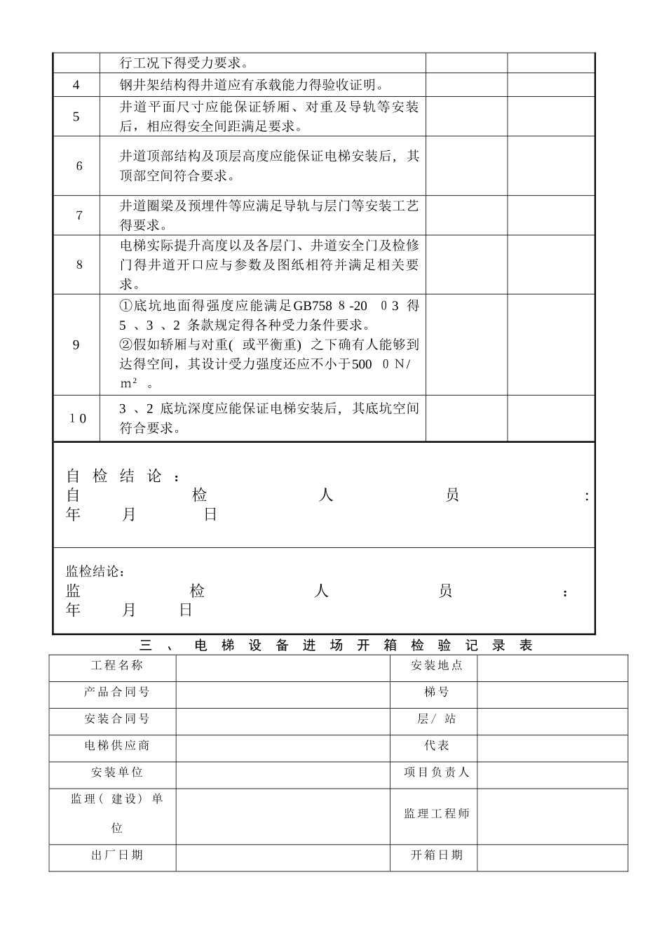 最新电梯安装过程记录_第3页