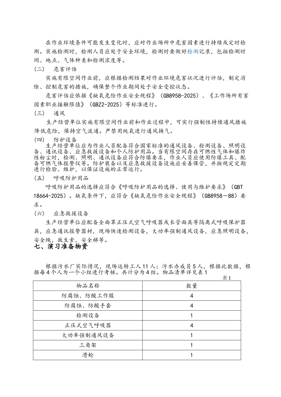 有限空间演习演练方案_第2页