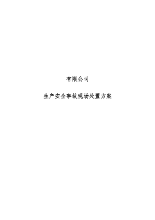 有限空间应急预案(2)