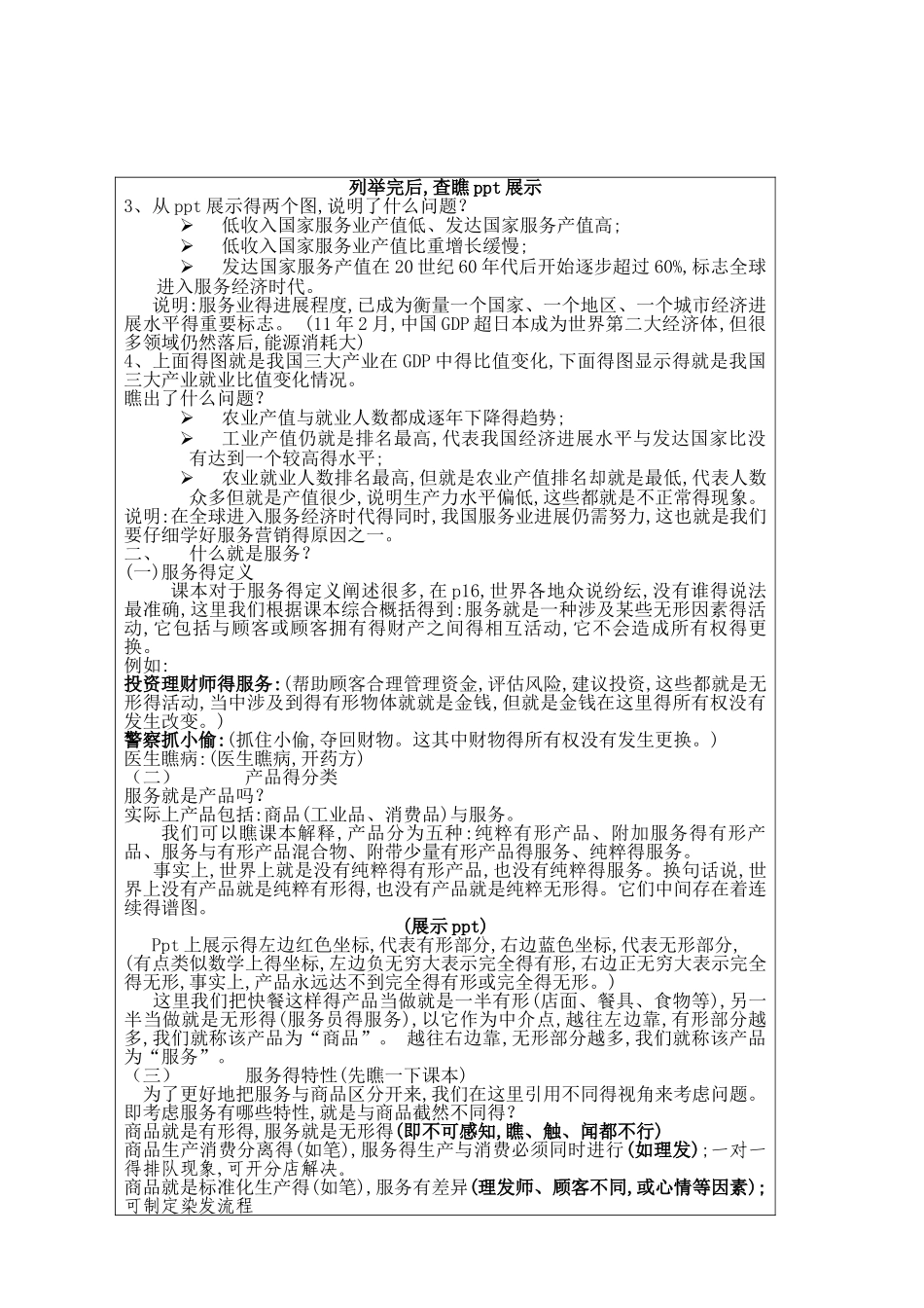 服务营销教案—服务营销基础_第2页