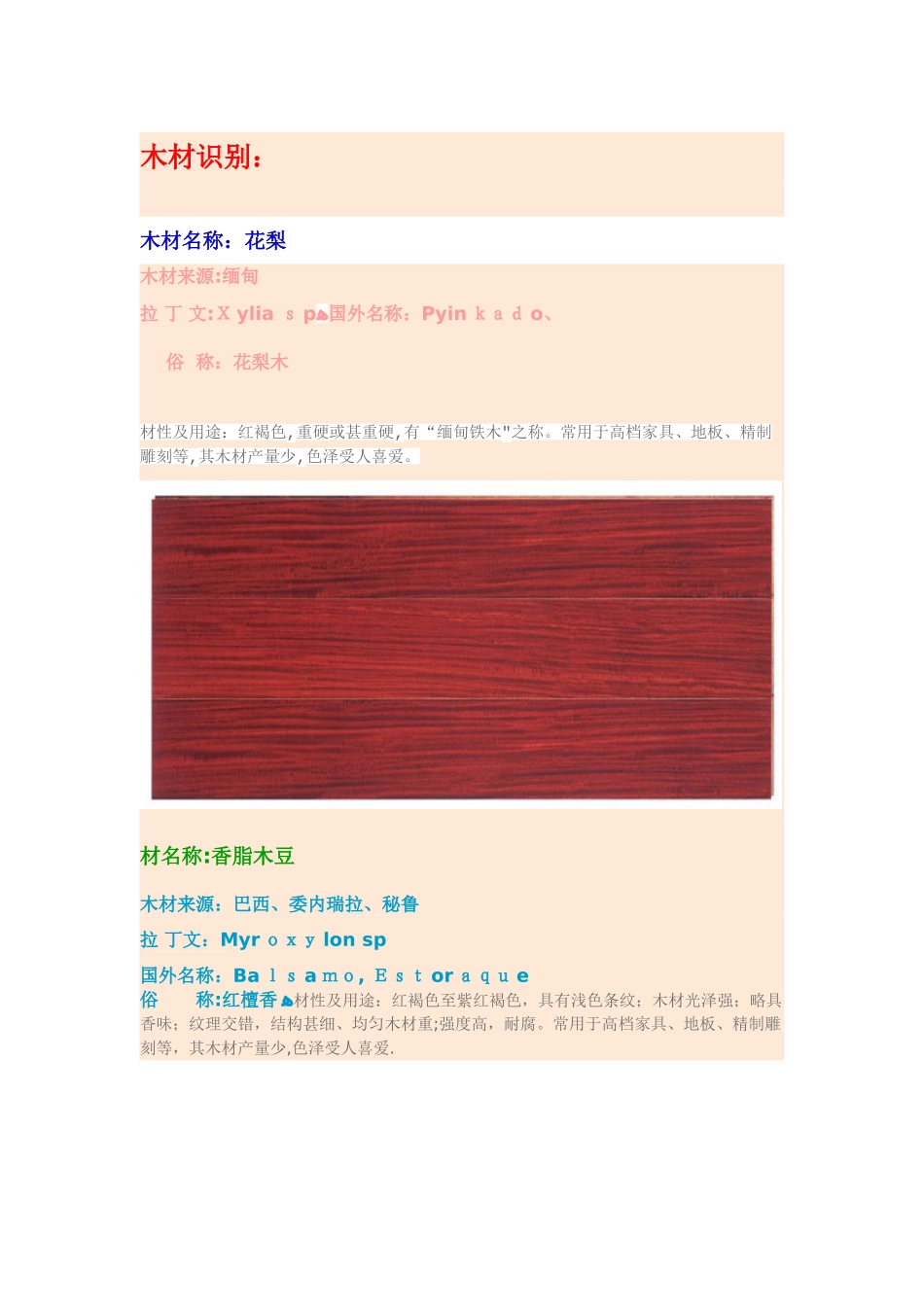 木材材质辨认1_第1页