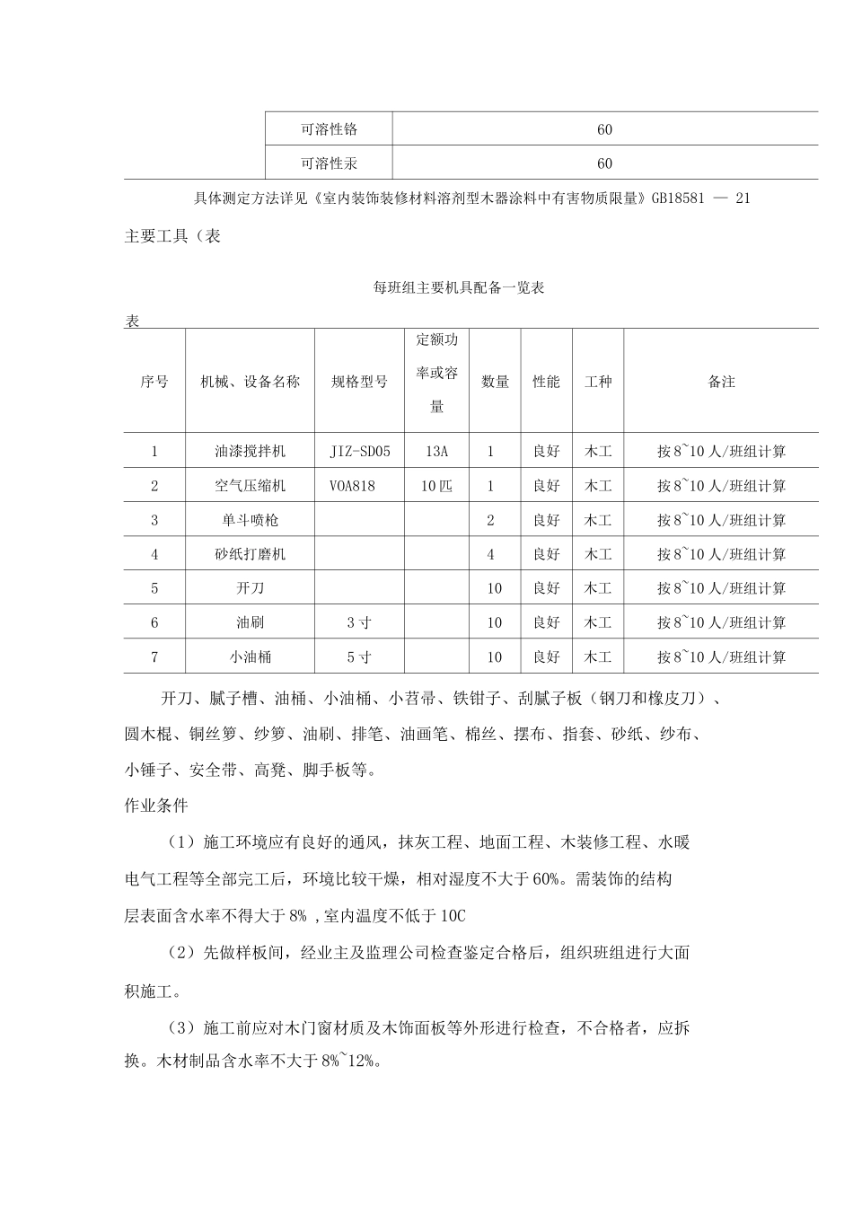 木饰表面施涂混色瓷漆磨退施工工艺标准_第2页