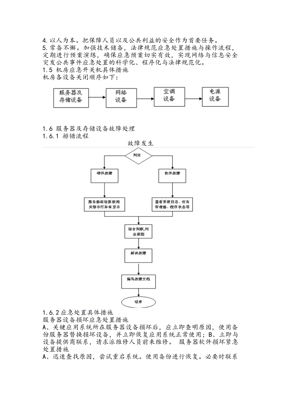 机房应急预案处理办法_第2页