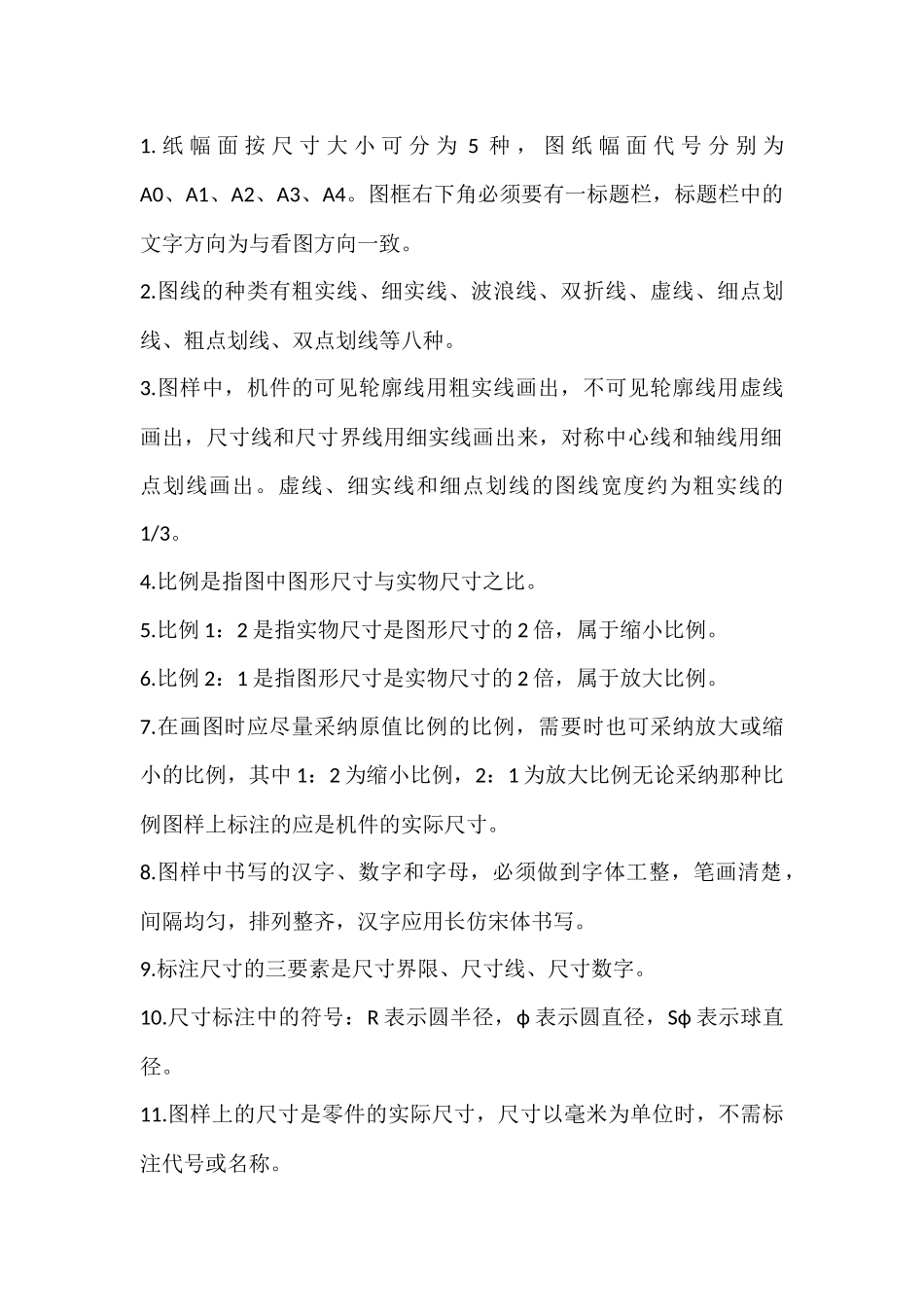 机械制图的默认规则_第1页