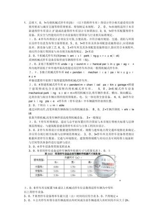 机械式停车场设计规范