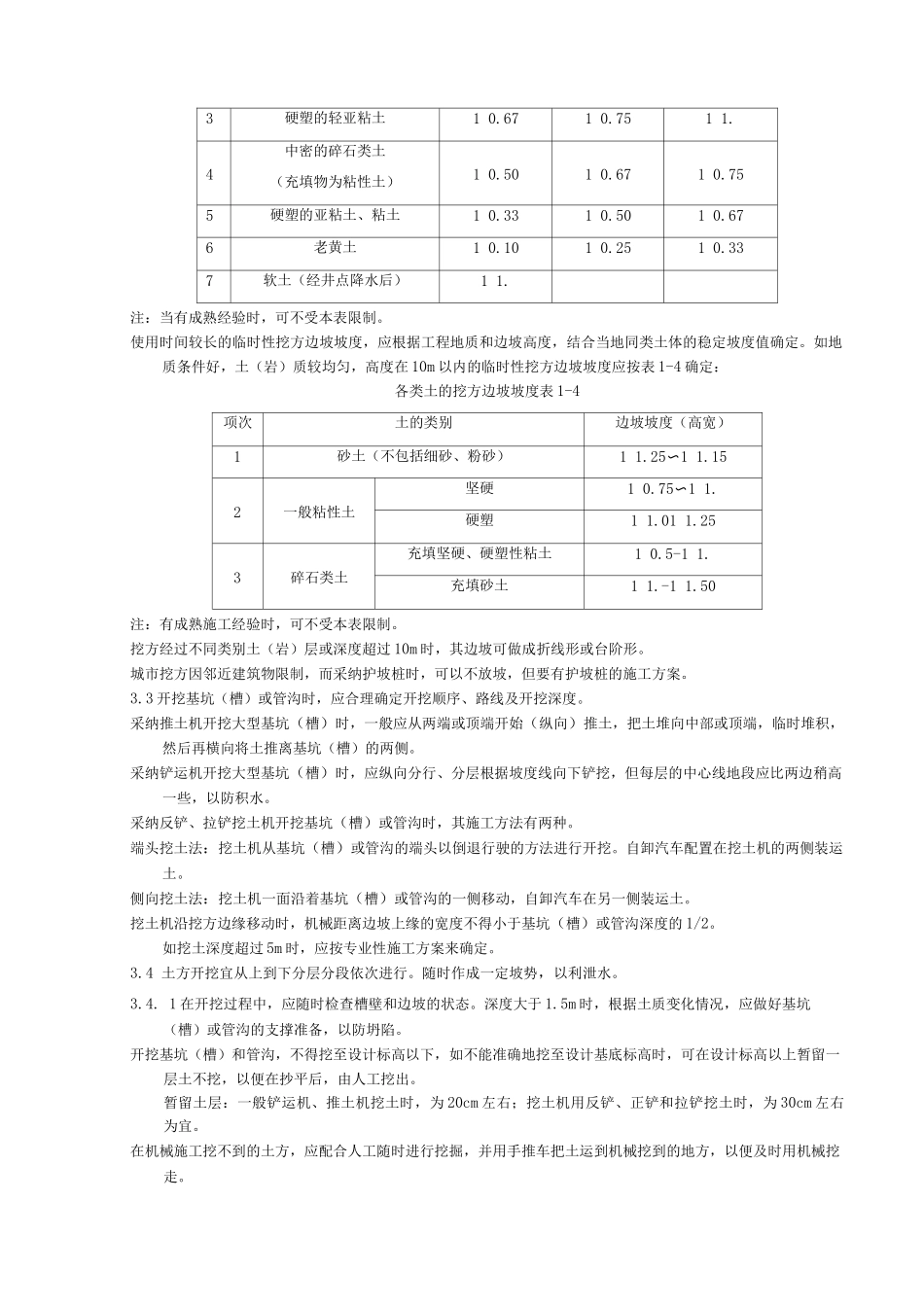 机械挖土分项工程质量管理_第2页