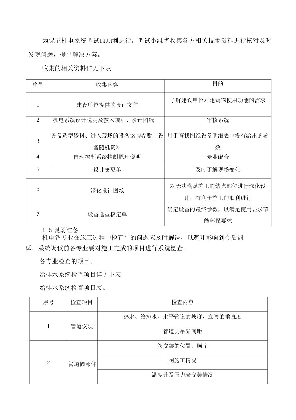 机电安装工程系统调试方案_第3页