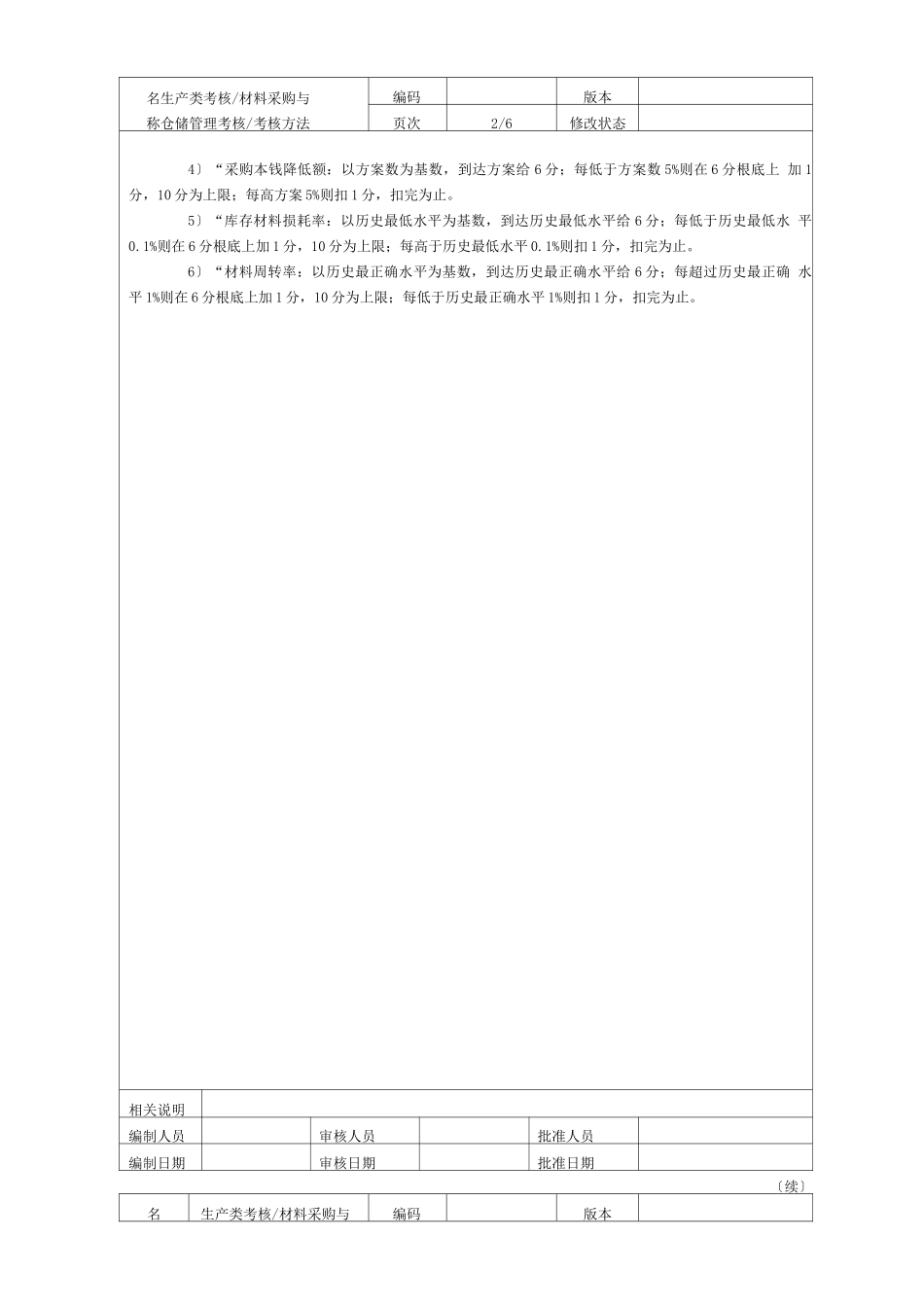 材料采购与仓储管理考核_第3页