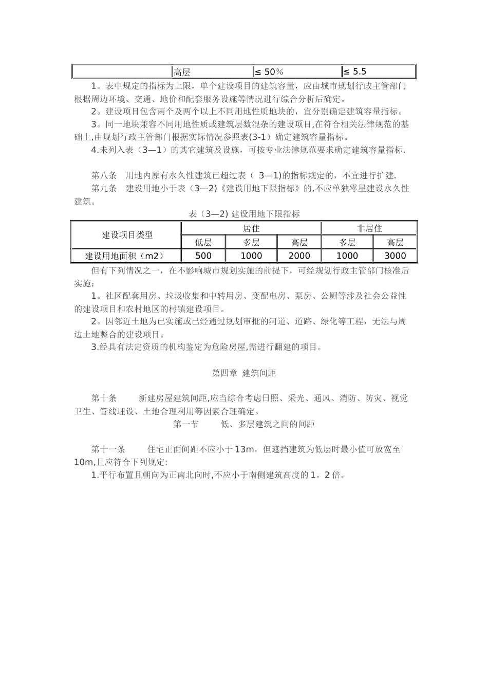 杭州市城市规划管理技术规定 _第2页