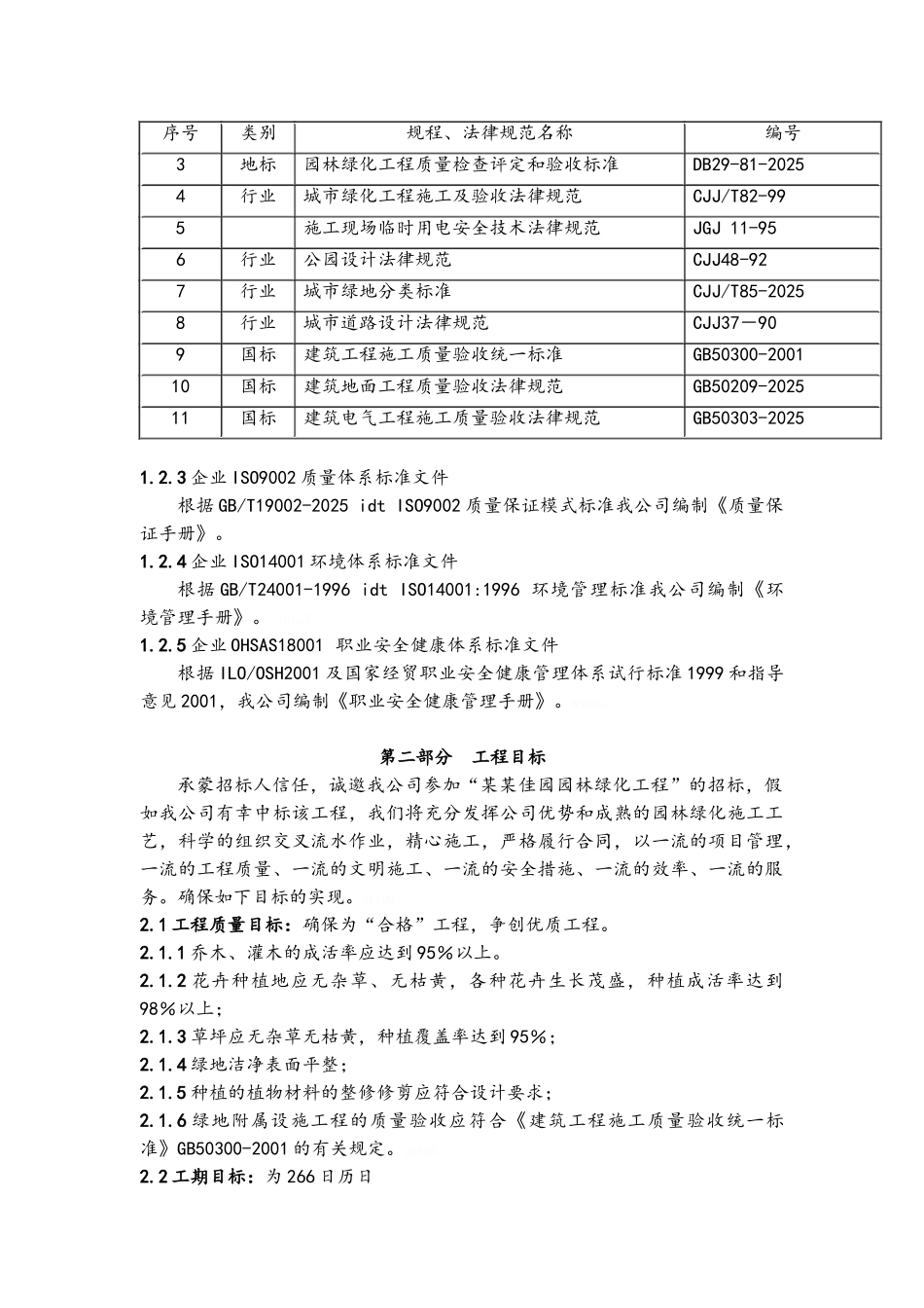 某小区景观工程施工组织设计_第2页