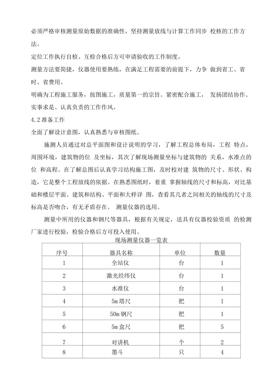 某某广场施工测量方案_第3页