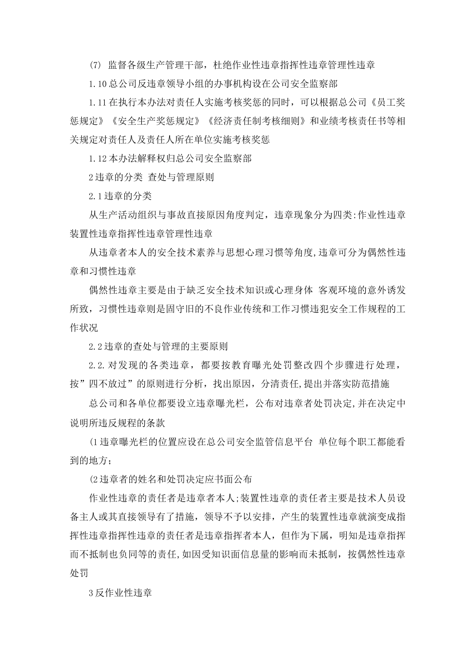 某电业公司反违章管理办法_第2页