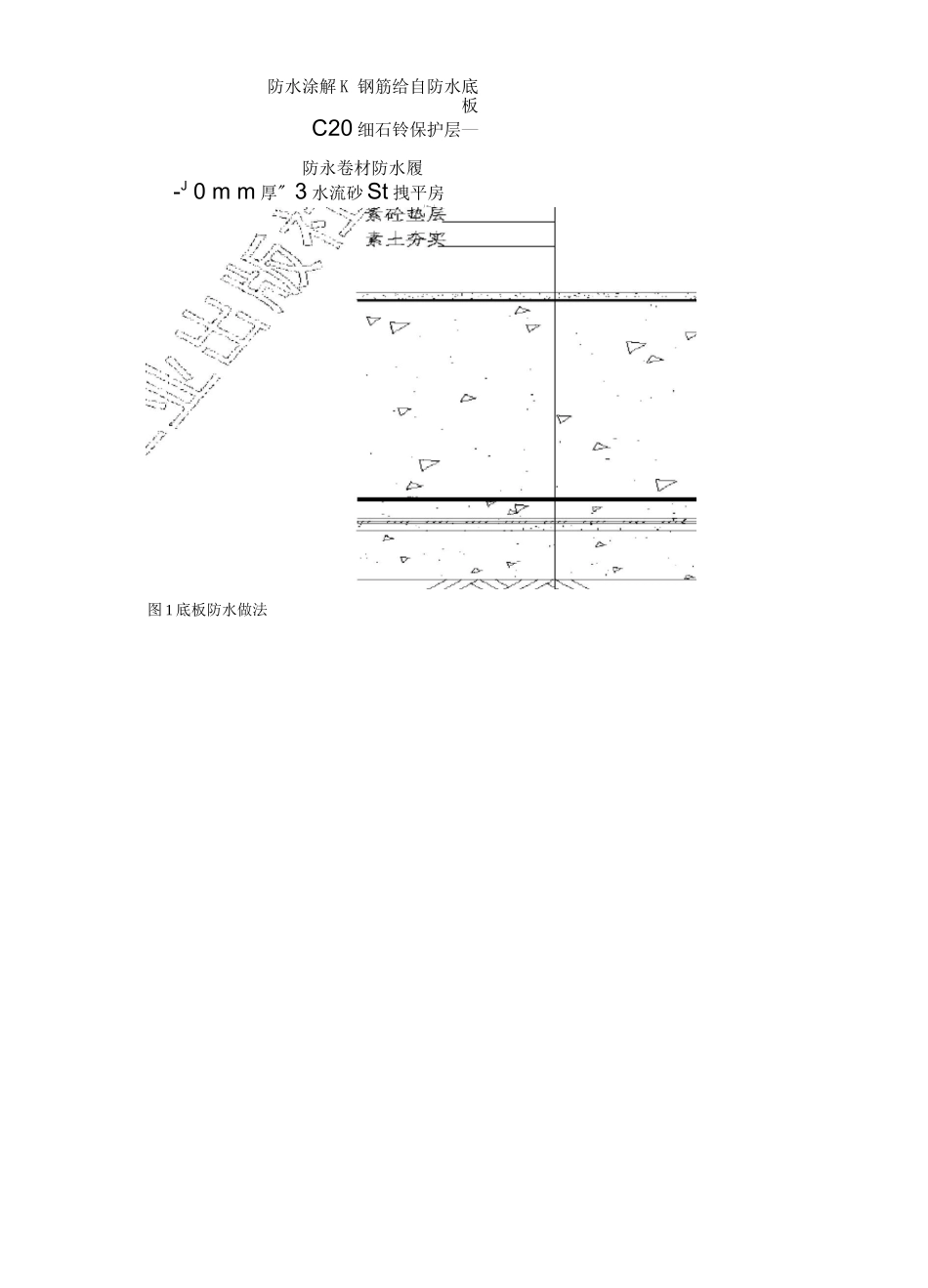 某综合楼地下室SBS卷材防水工程施工方案_第3页