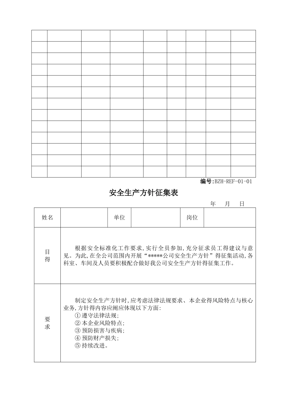 标准化记录全套表格_第3页