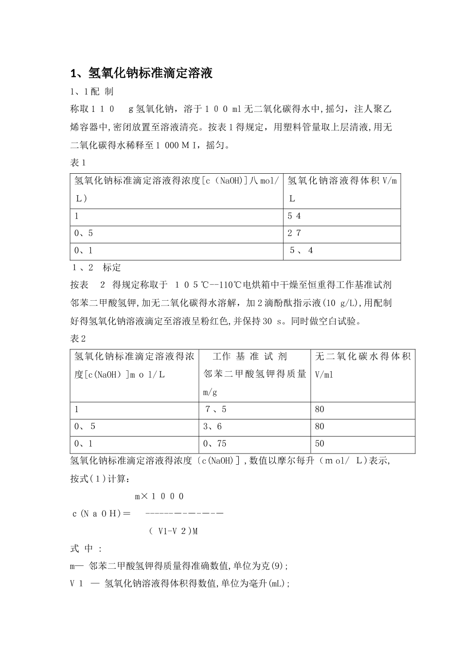 标准溶液配制和标定_第1页