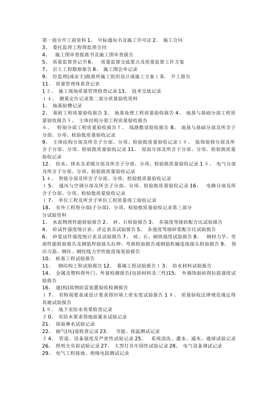 标准竣工资料装订范本_第1页