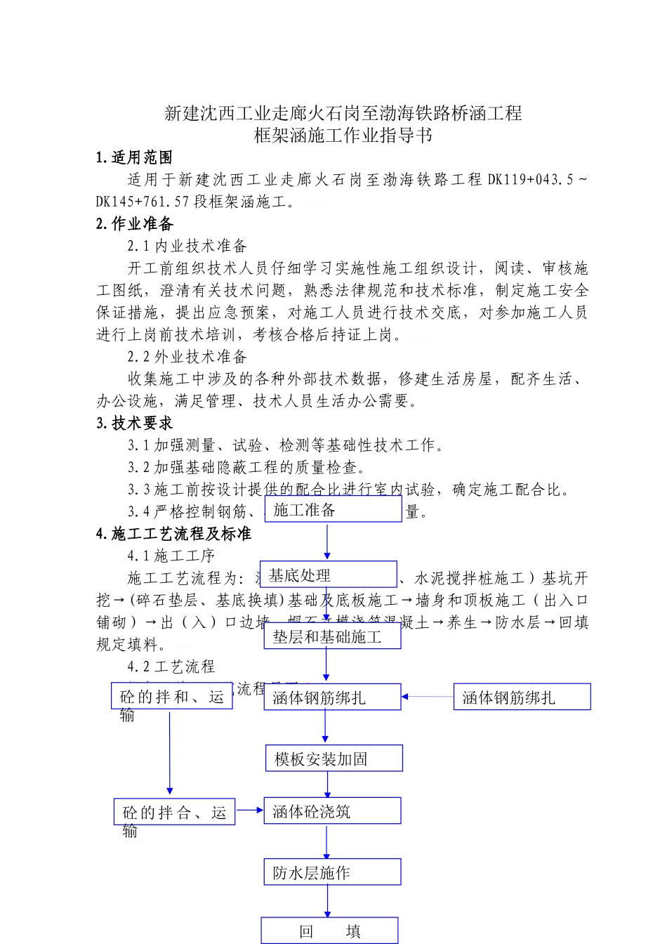 框架涵作业指导书_第1页