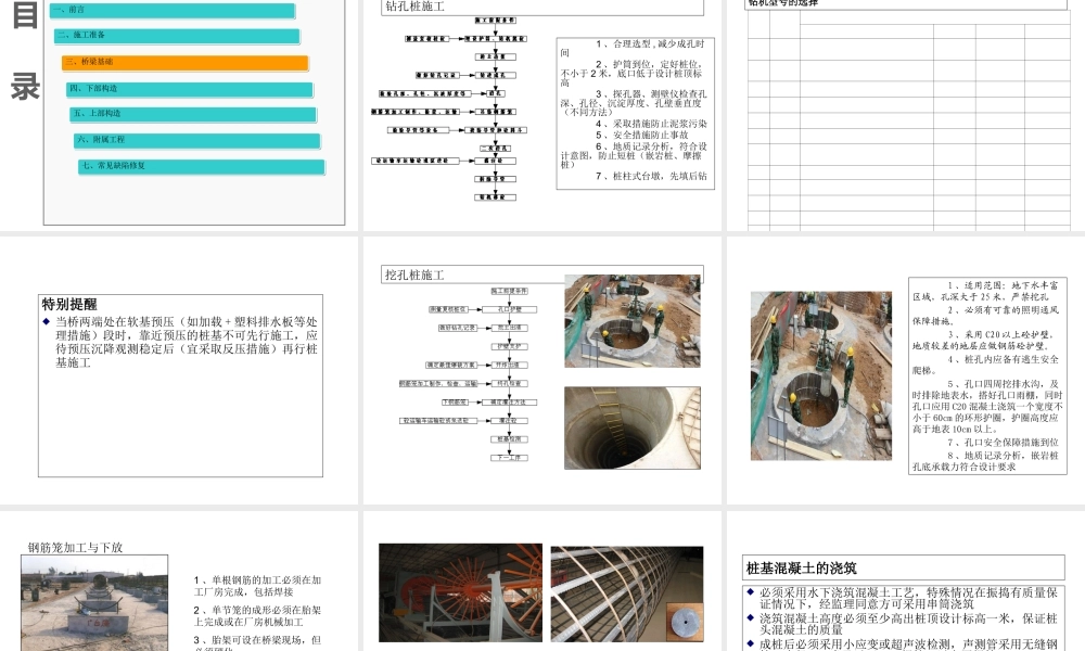 桥梁工程标准化施工工艺和质量控制-专题培训课件