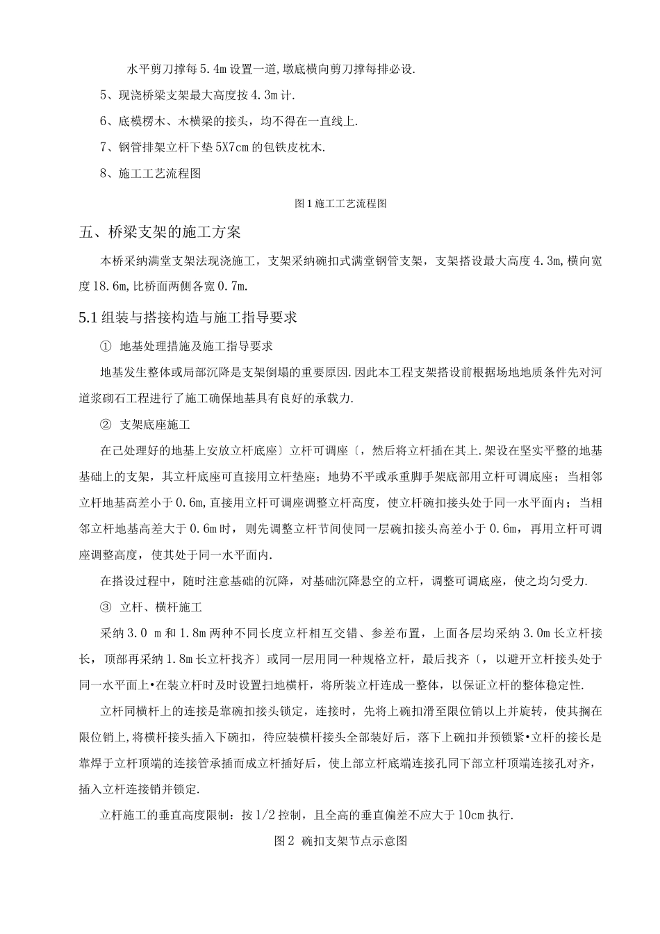 桥梁工程碗扣式支架工程施工设计方案_第2页
