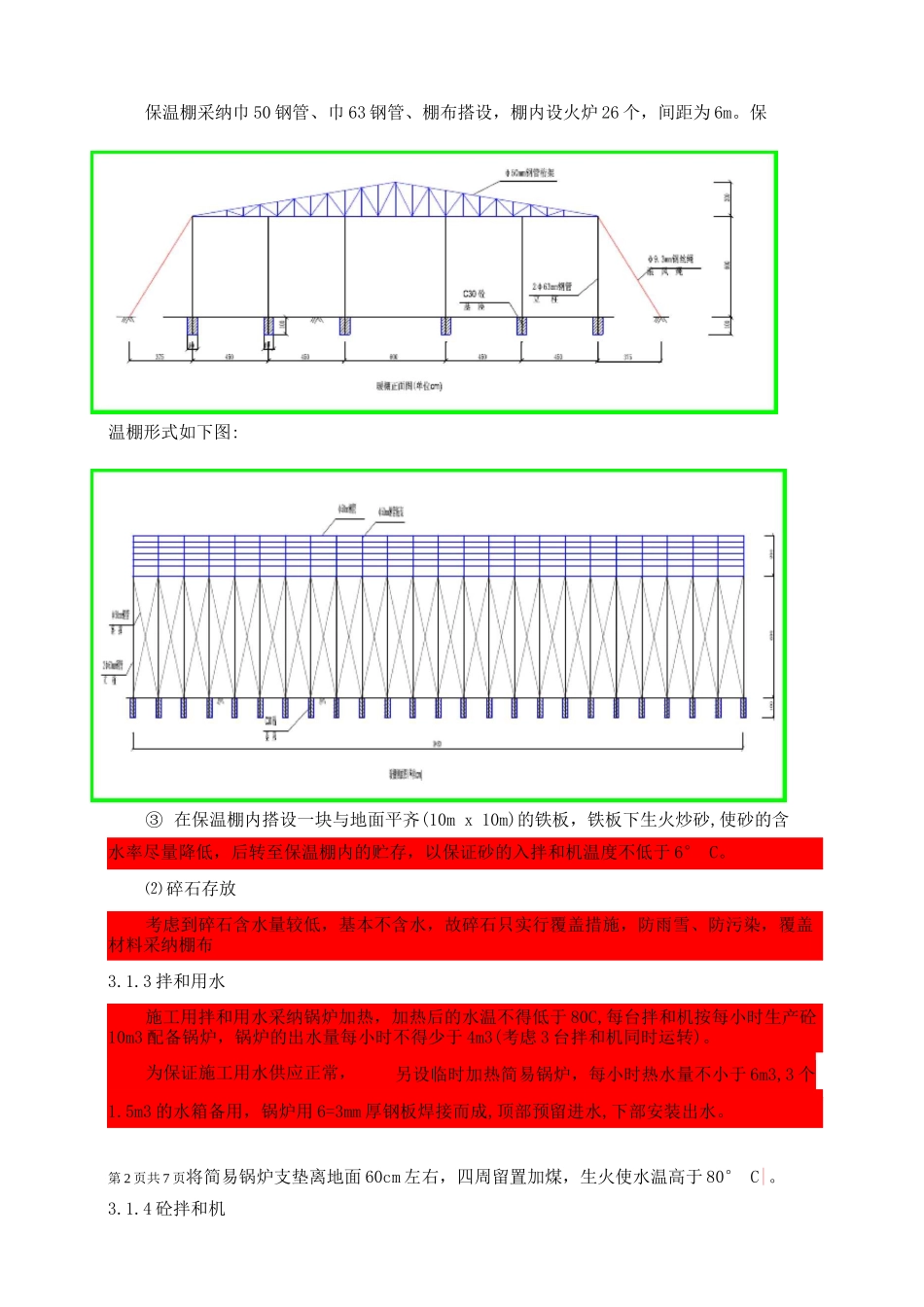 桥梁工程预制梁冬季施工方案_第2页