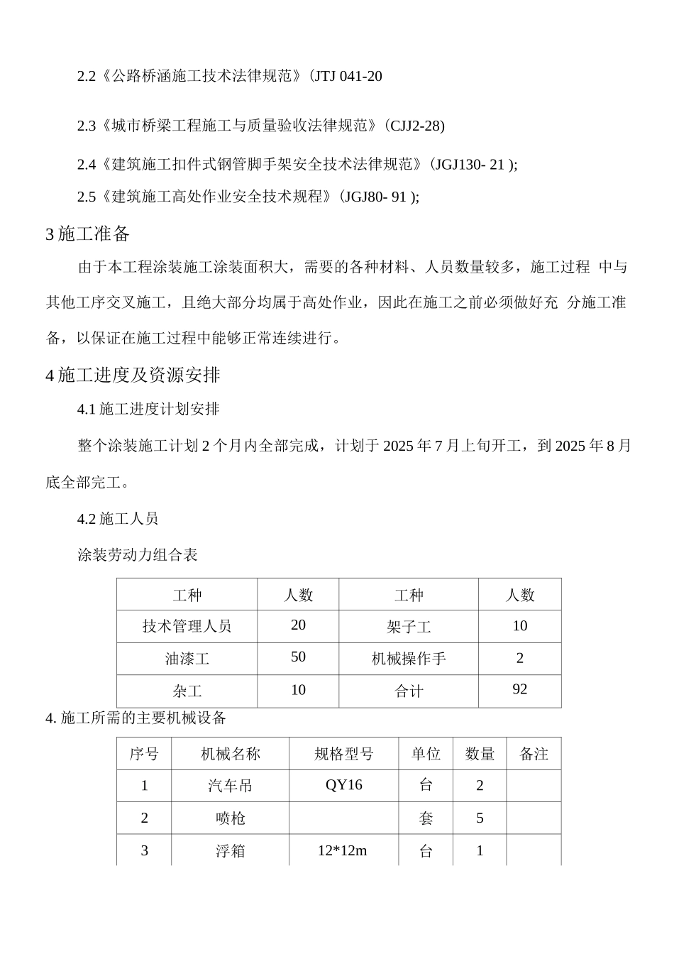 桥梁表面氟碳涂装施工方案_第2页