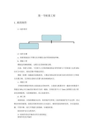 桩基工程施工方案4