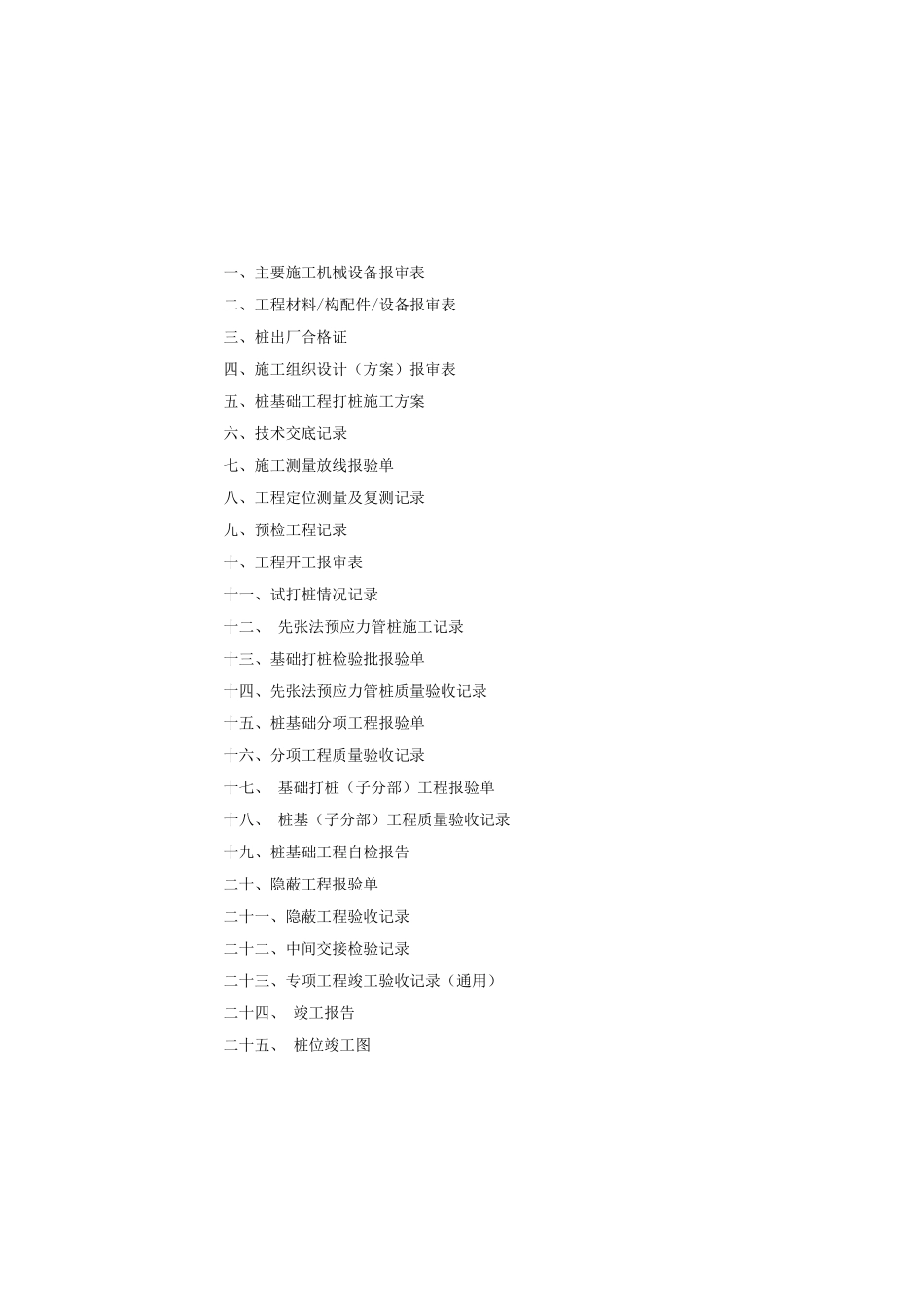 桩基础工程竣工资料_第2页