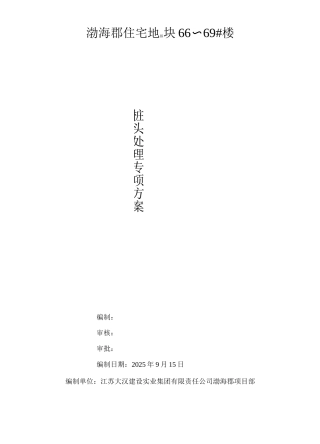 桩头处理施工方案-2
