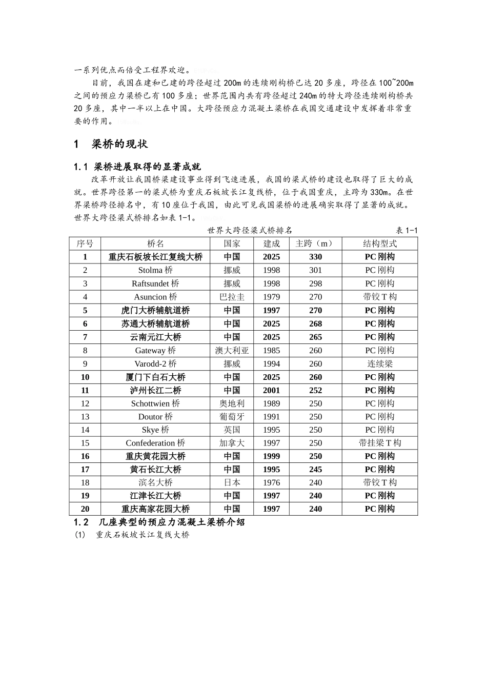 梁桥的现状与展望_第2页