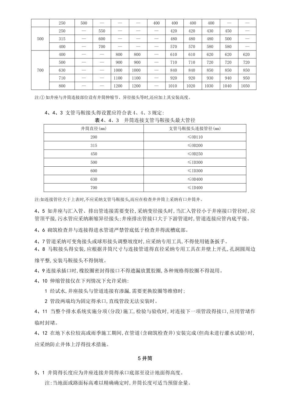 检查井砌筑技术交底-砖砌井_第3页