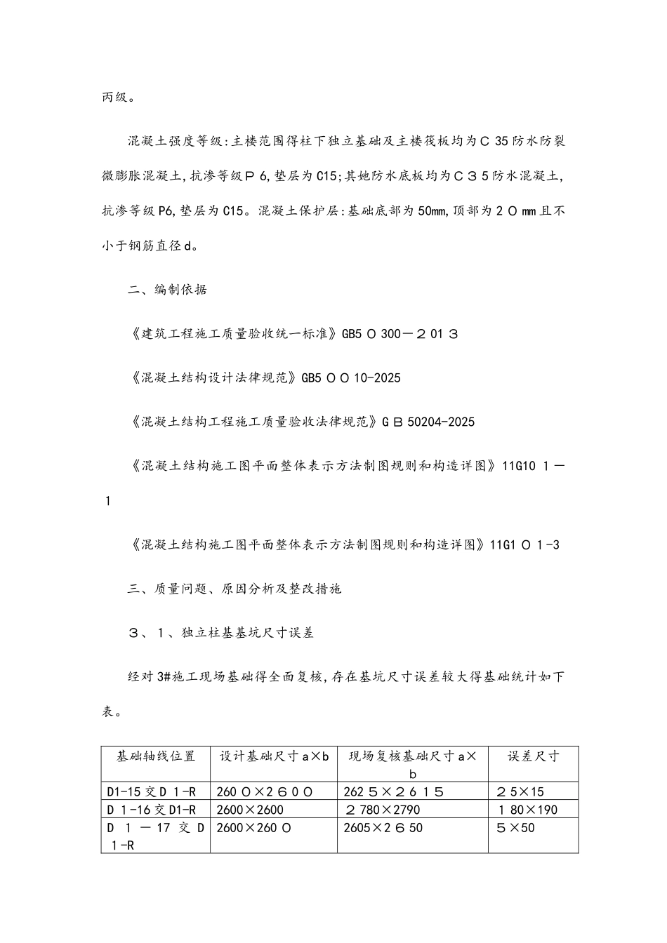 楼基础施工整改方案_第2页