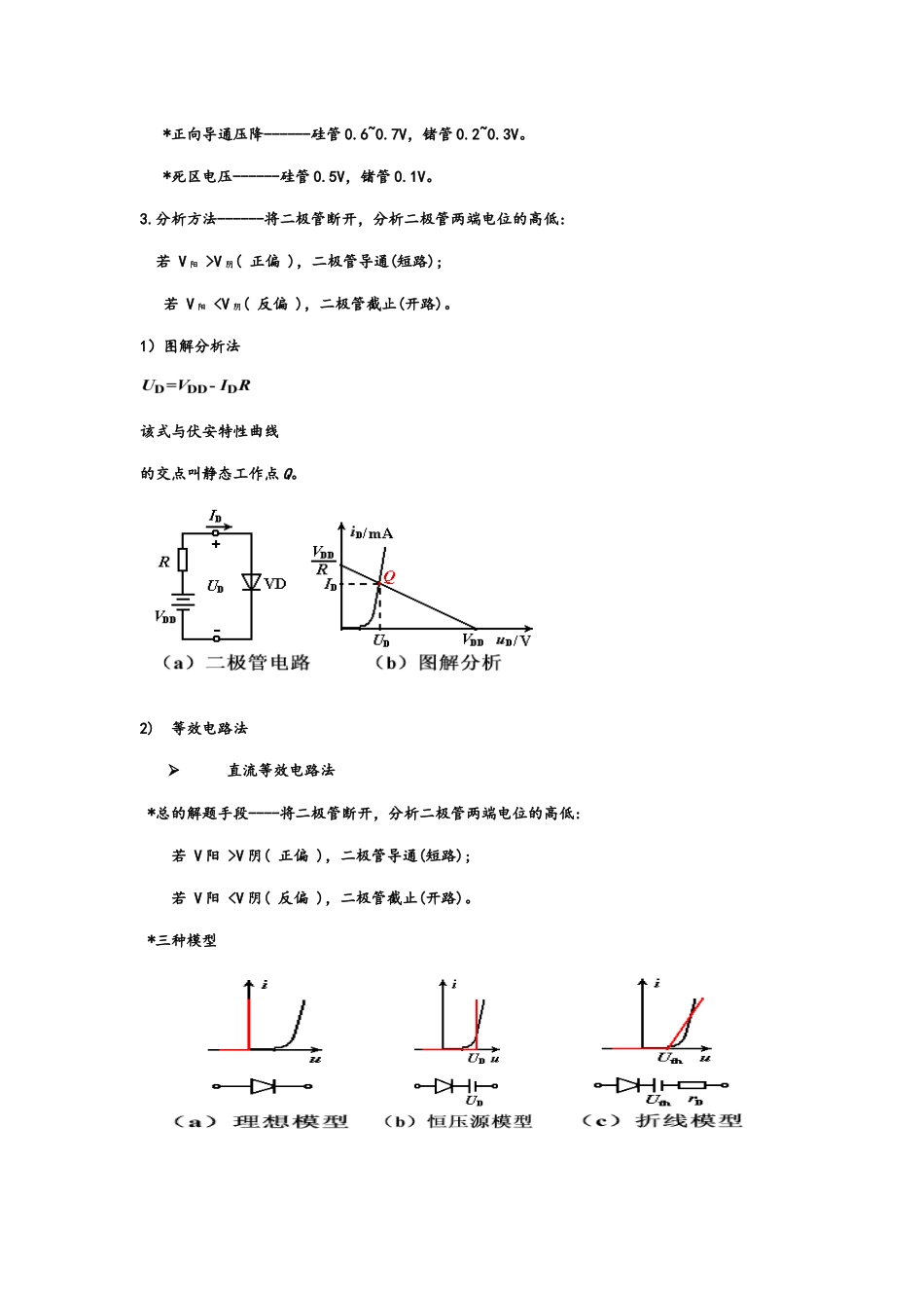 模拟电路复习提纲_第2页
