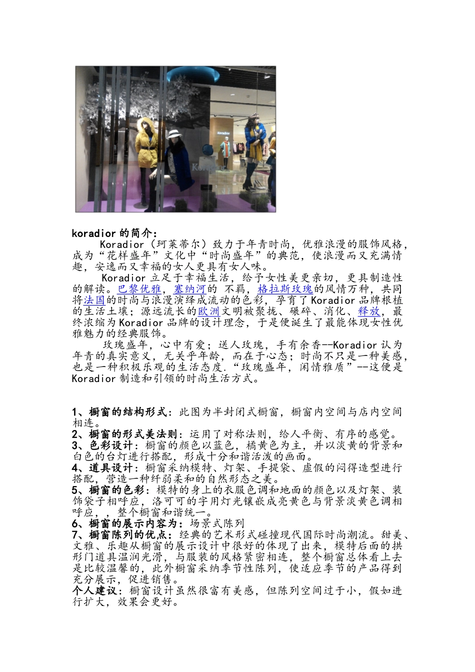 橱窗展示设计调研报告_第3页