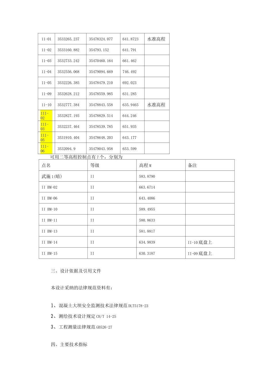 武引工程变形监测外观施工方案设计_第2页