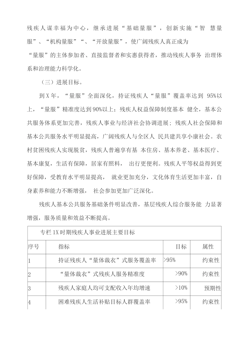 残疾人事业发展规划_第3页