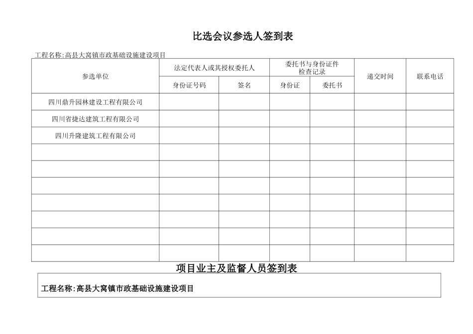 比选会议相关表_第1页