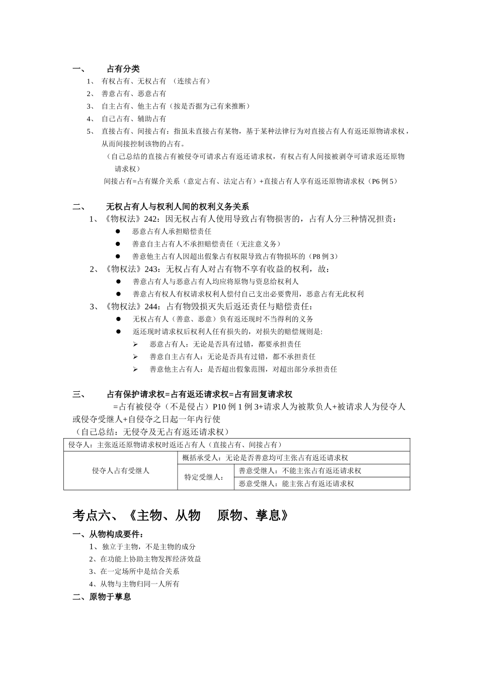 民法笔记--简略版_第3页