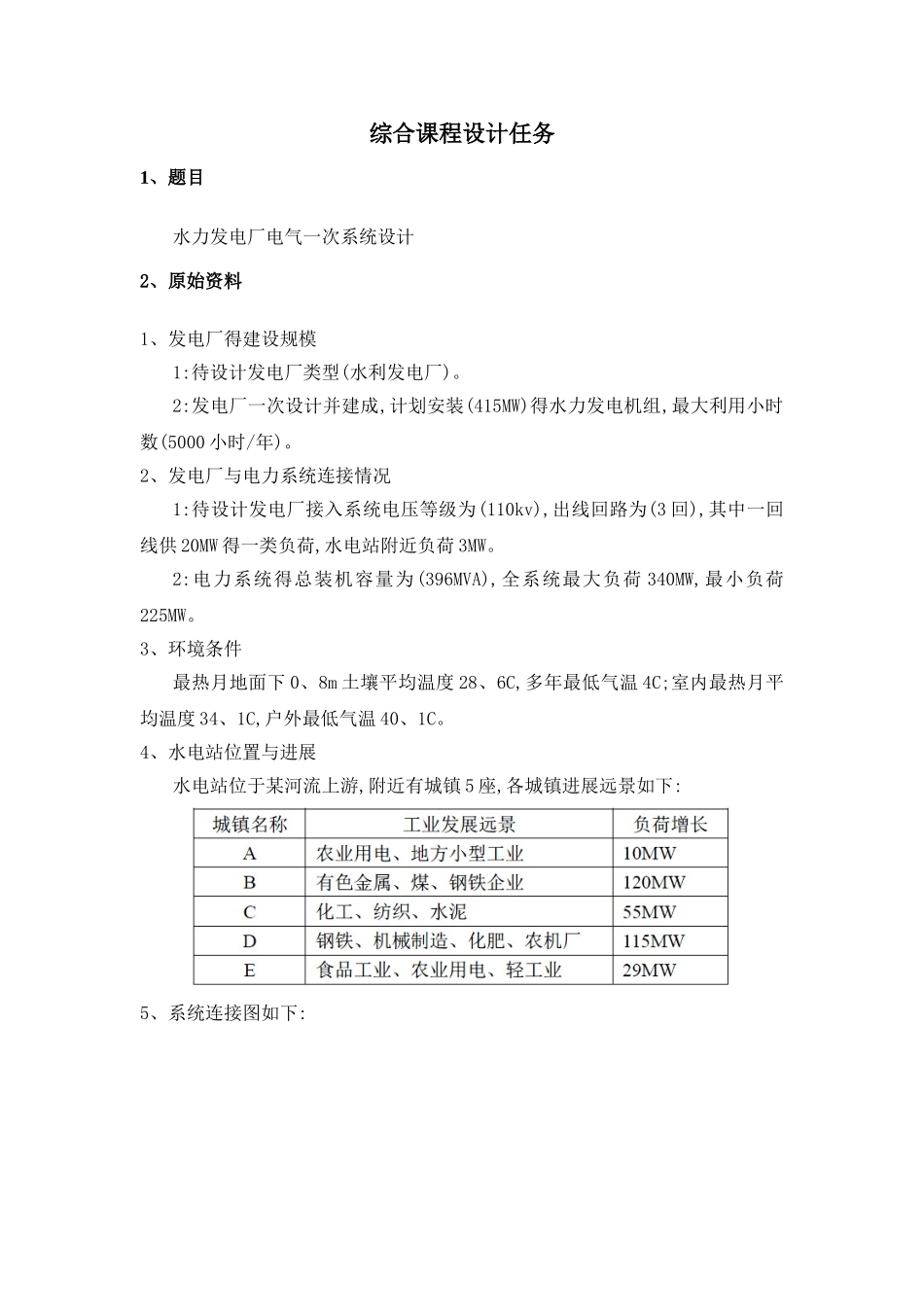 水力发电厂电力一次系统设计_第2页