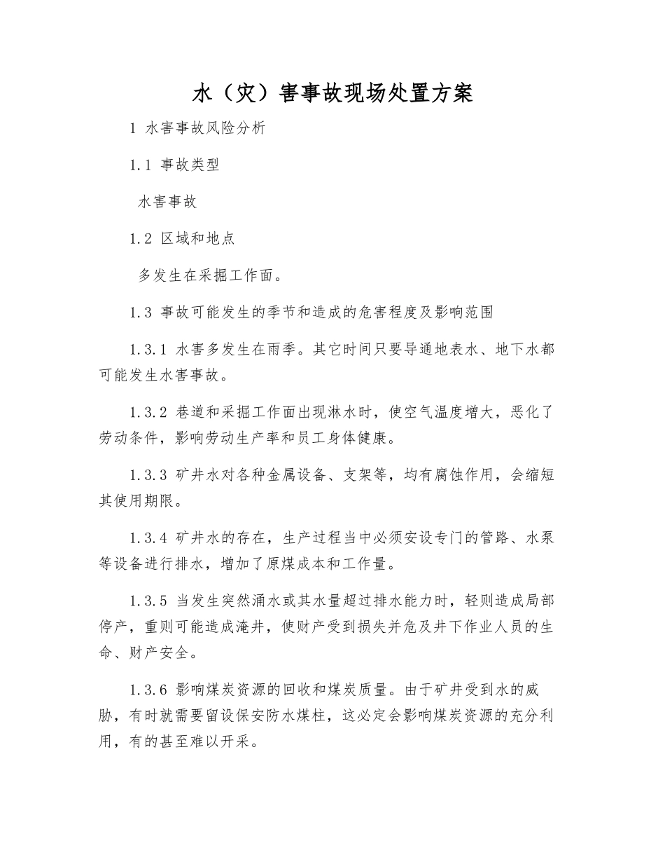 水害事故现场处置方案_第2页